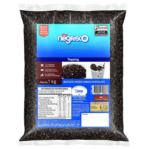 Biscoito Moído Granulado Triturado Negresco 1kg