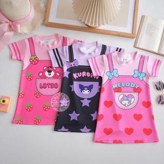 OWLET-Vestido Dryfit Sublime – Feminino Com Motivo De Personagem Roupas Femininas Estampado Completo 1-7 Anos