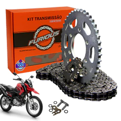 KIT RELAÇÃO COM RETENTOR XTZ CROSSER 150 14 A 23 TRANSMISSAO