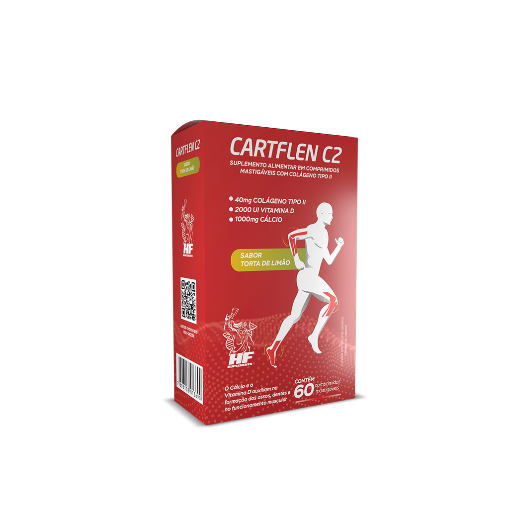 Kit-cartflen C2 Colageno Tipo Ii Hf Suplements 60 Comp