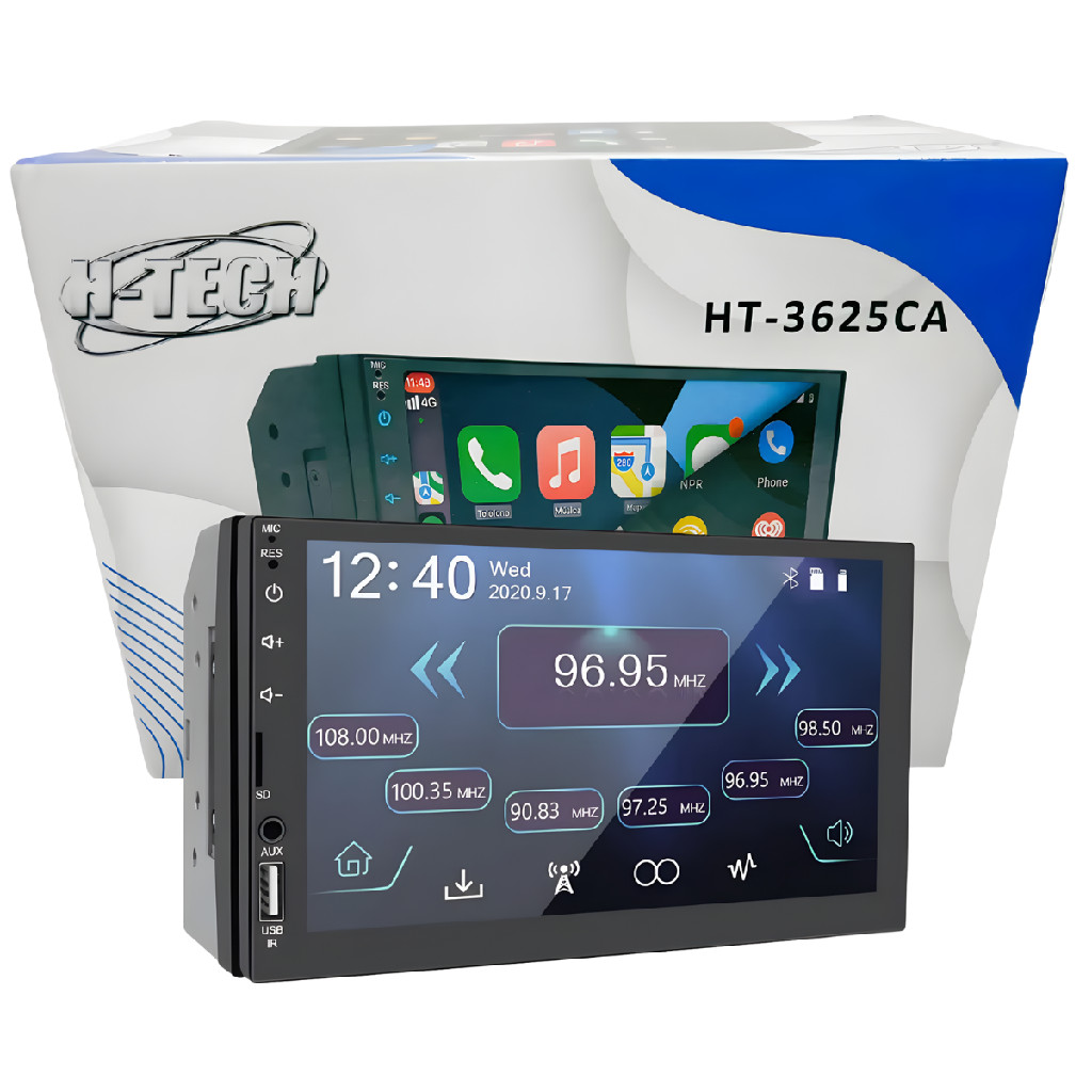 Central Multimídia Mp5 7pol 2 Din Bluetooth Espelhamento em Oferta na Shopee