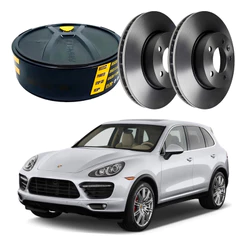 Disco Freio Dianteiro Cayenne 3.6 24v 4.8 32v 2010 A 2014