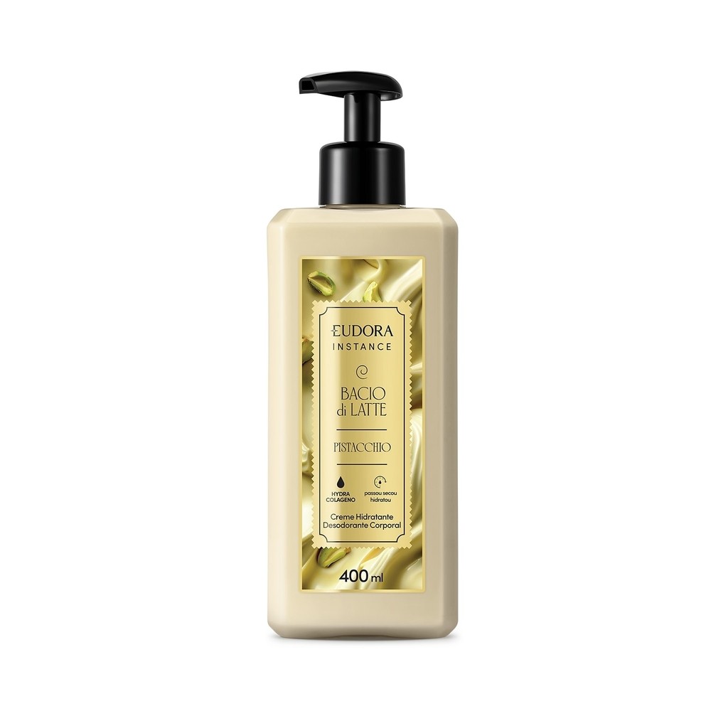 Eudora Instance Creme Hidratante Corporal Pistacchio 400ml