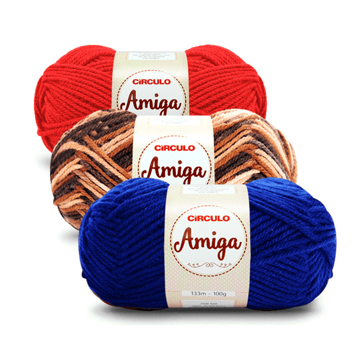Lã Amiga Circulo - 100g