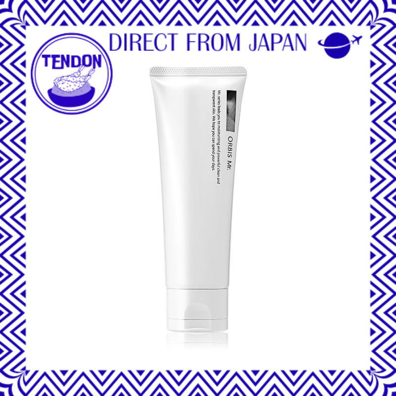 [Produto cosmético não farmacêutico] ORBIS Mr. Espuma de Limpeza Facial para Homens 120g (sem fragrância / espuma