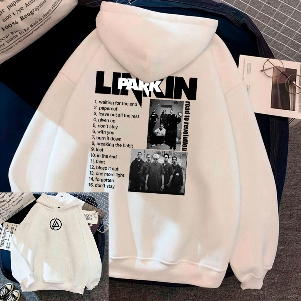 Moletom Canguru Linkin Park Blusa Frio Inverno Streetwear Música Banda Rock Casaco Blusão