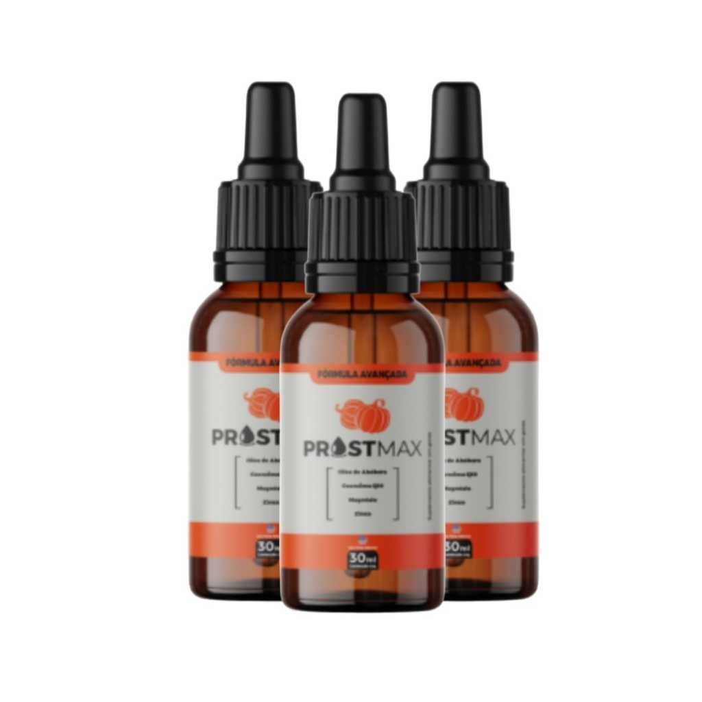 3x Prost Max 30ml Original - Envio Imediato