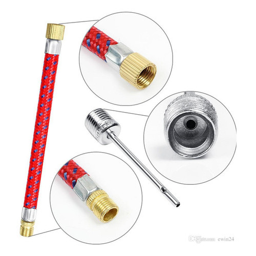 Kit Bico de Bomba De Ar para Encher Bolas Bicicleta boia