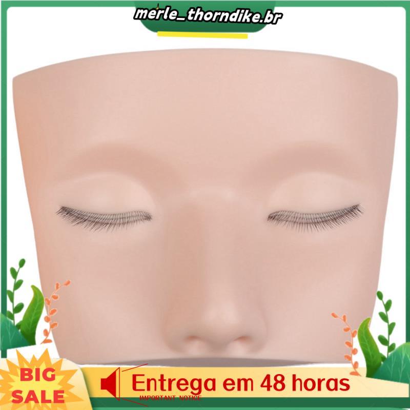 Cabeça De Manequim De Cílios De 3 Camadas Para Prática , Ferramenta De Maquiagem , Extensões Treinamento De Enxerto , em Oferta na Shopee