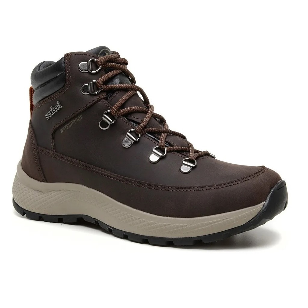 Bota Adventure Cano Alto Macboot Sabine 08 Cafe - Waterproof TAM 33