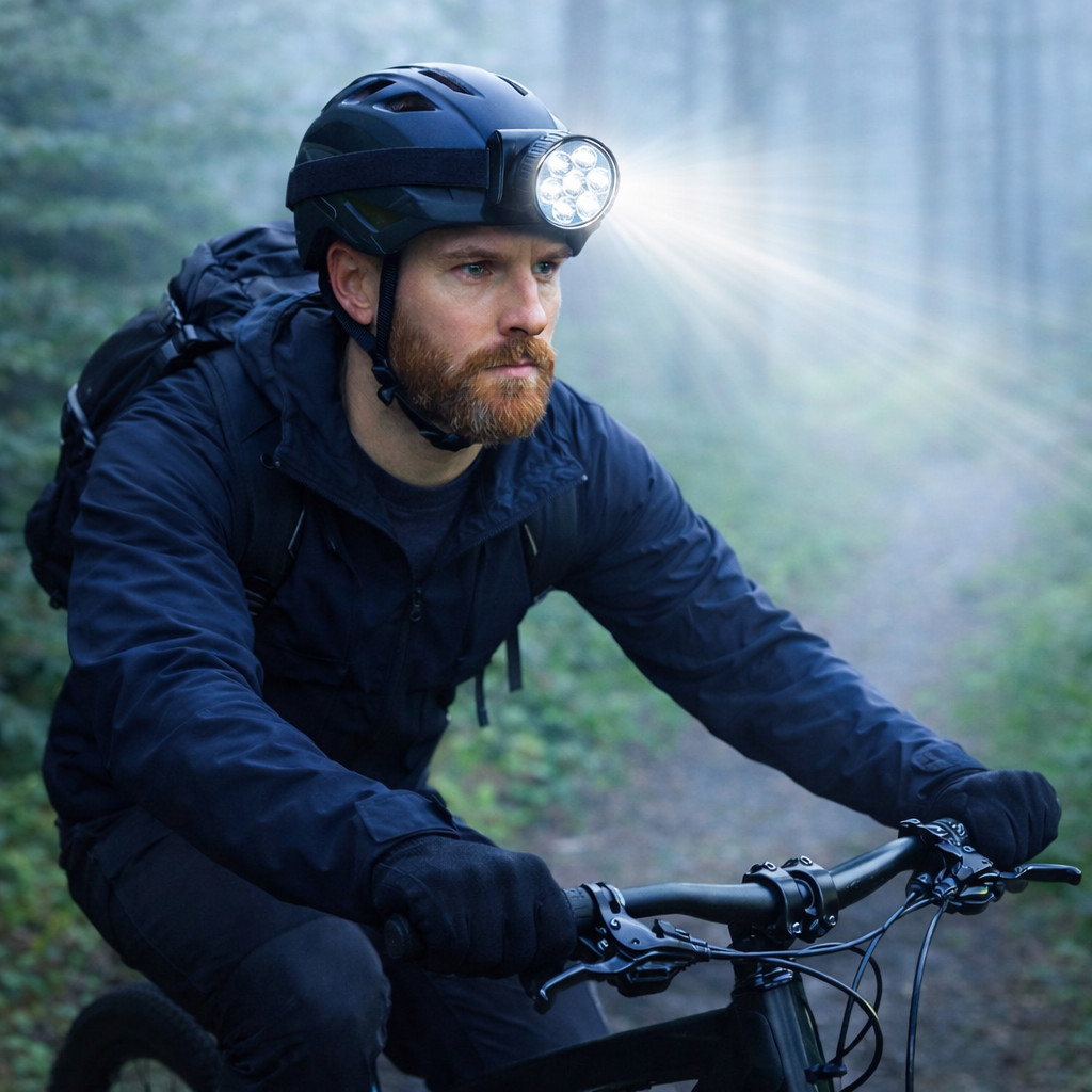 Lanterna Headlamp 7 LEDs Camping Pesca Ciclismo