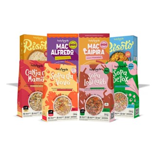 Kit HolyFoods Mais Vendidos Risoto + Sopa + Mac (8UN) em Oferta na Shopee