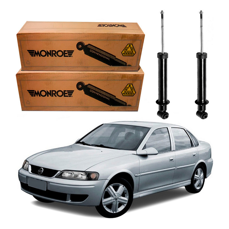 Kit Amortecedor Traseiro Monroe Vectra 2.0 2.2 2000 A 2005 em Oferta na Shopee