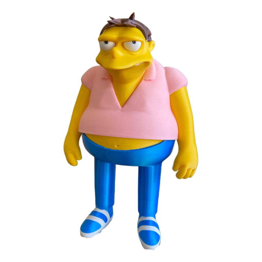 Action Figure Boneco Barney Simpsons 23cm Colecionável Homer