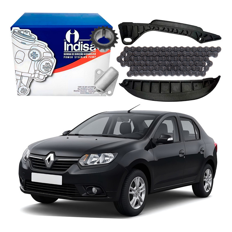 Kit Distribuição Indisa Renault Logan 1.0 12v 2017 A 2018 em Oferta na Shopee