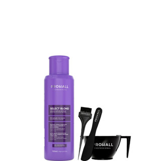 Alinhamento Capilar Sem Formol Select Blond 120ml em Oferta na Shopee