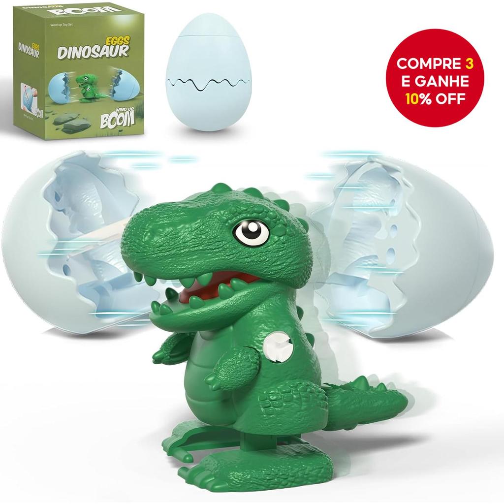Brinquedo De Ovo De Dinossauro Para Incubação Crianças , Giratório Fica Em Ambulante , Brinquedos De Dinossauros Diverti