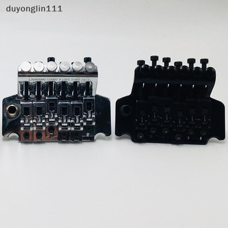 (duyonglin111) 1 Conjunto De Guitarra Elétrica floyd rose Sistema De Montagem De Ponte Tremolo Dupla Novo