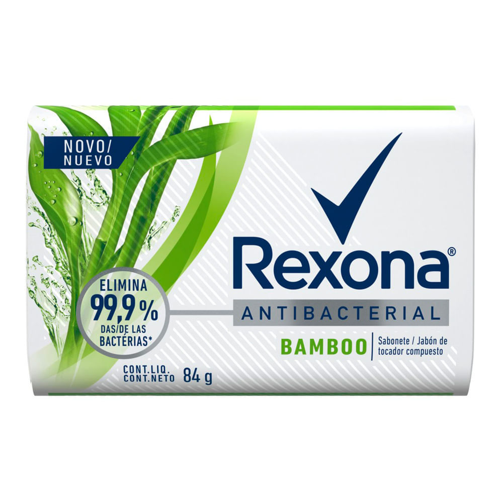 Sabonete em Barra Rexona Bamboo Fresh com 84g
