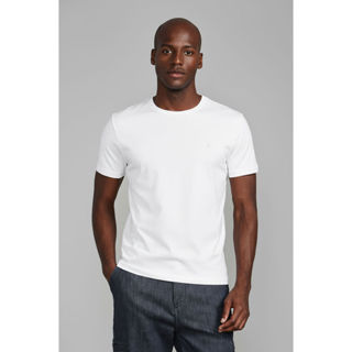 Camiseta Slim Fit - Branco em Oferta na Shopee