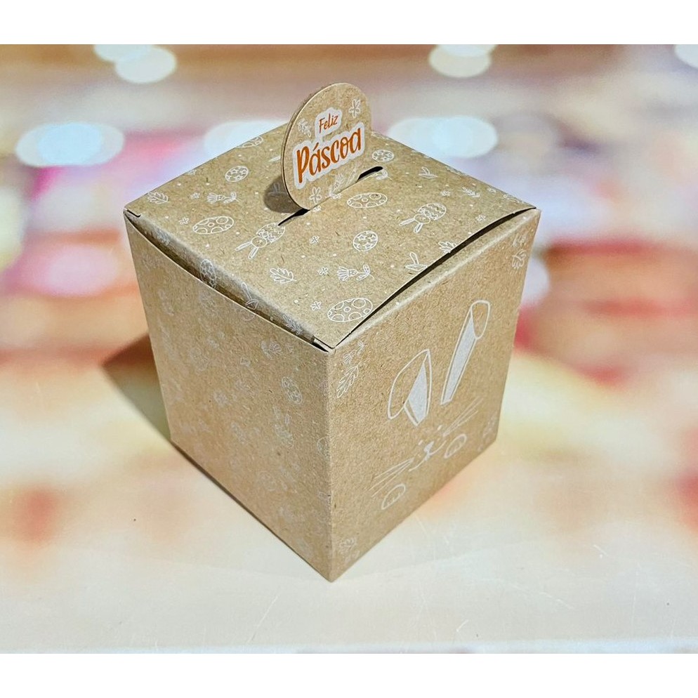 30 Caixa Pop Up Kraft Doce Pascoa 4233 (PASCOA IDEIA OUTLET) em Oferta na Shopee