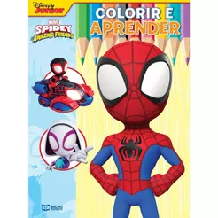 Colorir e Aprender Marvel | Spidey 1 Aranha