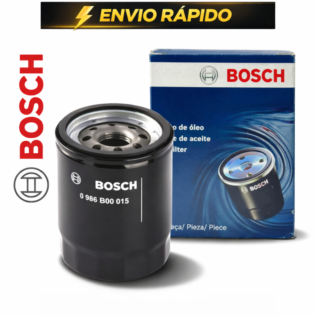 Filtro De Óleo LINHA FIRE/ FIRE EVO Uno Palio Siena Fiorino ORIGINAL BOSCH OB0015 em Oferta na Shopee