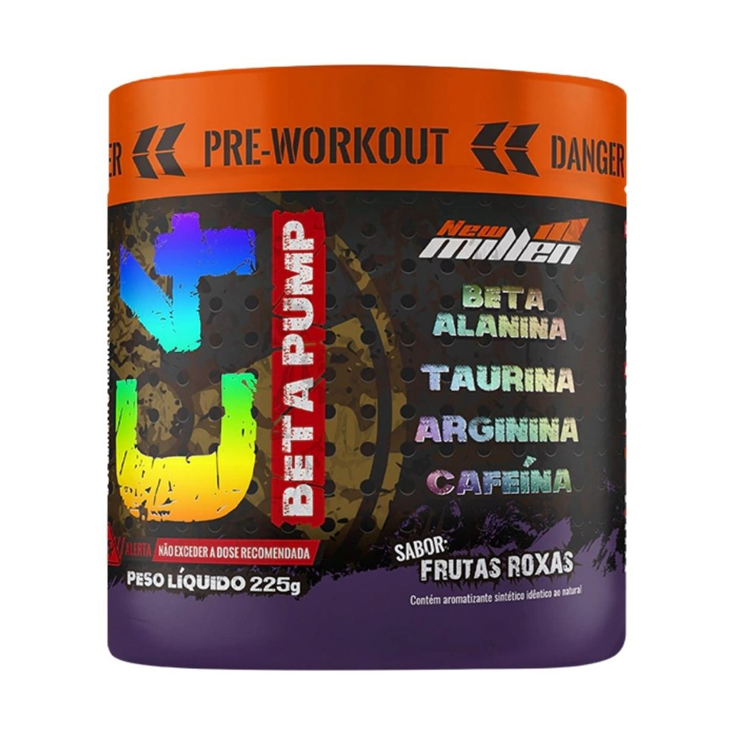 Pré Treino C4 Beta Pump 225g - New Millen em Oferta na Shopee