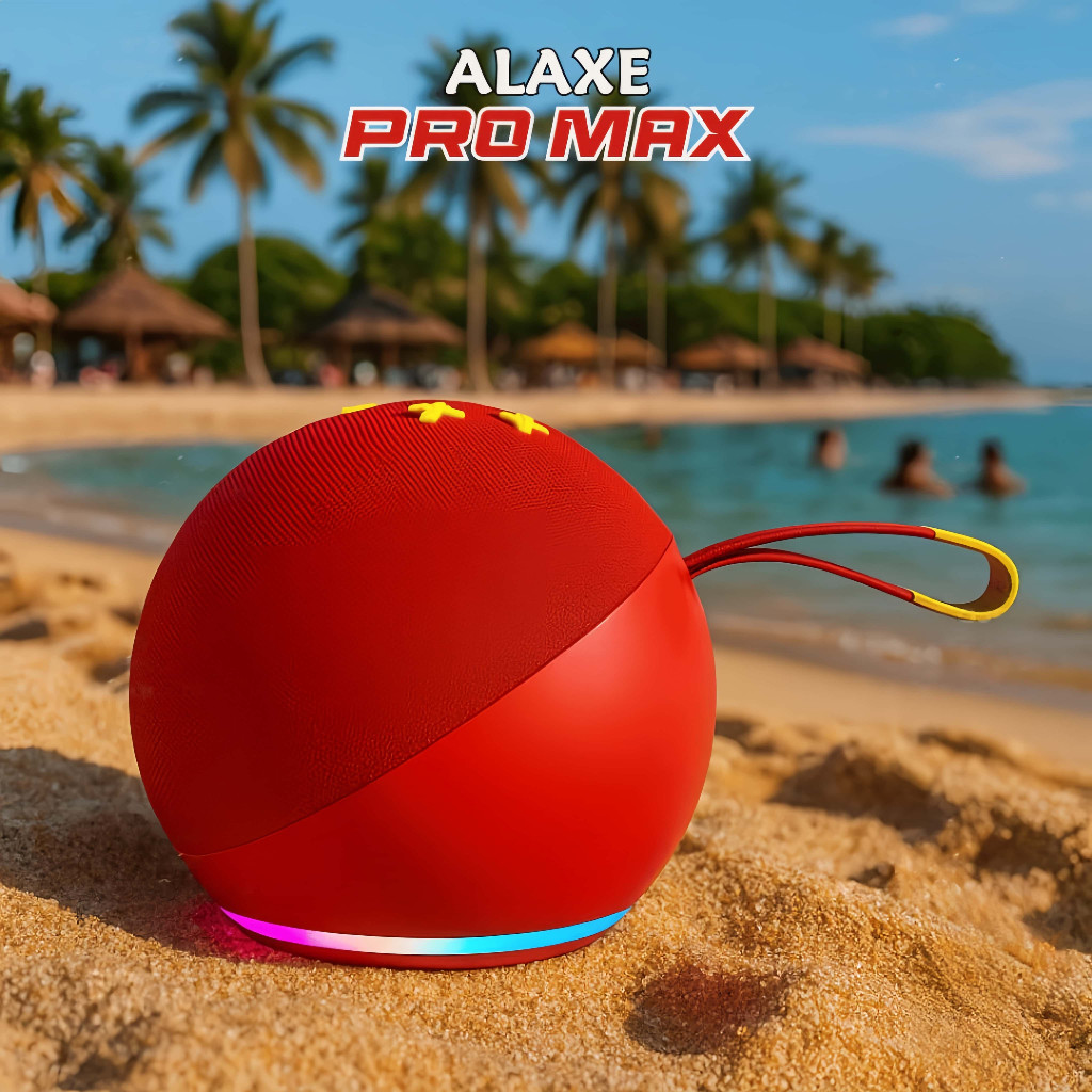 [ORIGINAL] Caixa de Som ALAXE PRO MAX c/ COMANDO DE VOZ POR APP Bluetooth em Oferta na Shopee