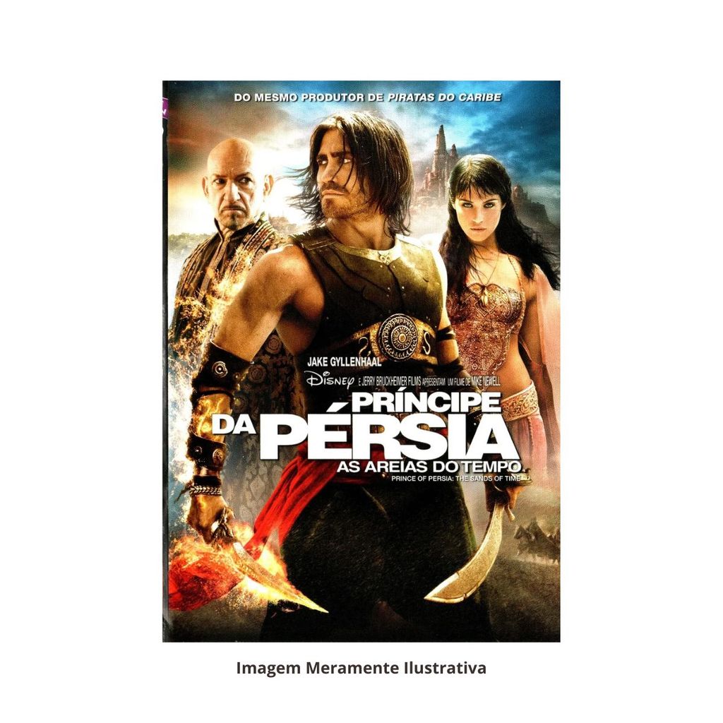 Príncipe da Pérsia - As Areias do Tempo - DVD 2010 - Somente Mídia em Oferta na Shopee