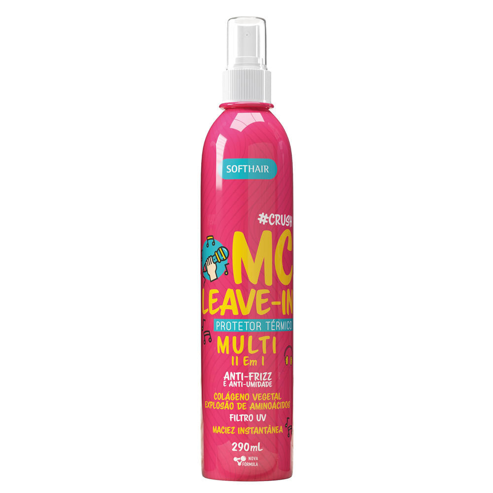 Leave In Soft Hair MC Multi 11 em 1 #Crush Spray 290ml em Oferta na Shopee