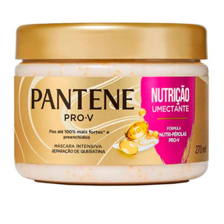 Máscara Capilar Pantene Nutrição Umectante 270ml em Oferta na Shopee