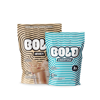 Bold Whey Protein 450g + Creatina 300g Combo Baunilha em Oferta na Shopee