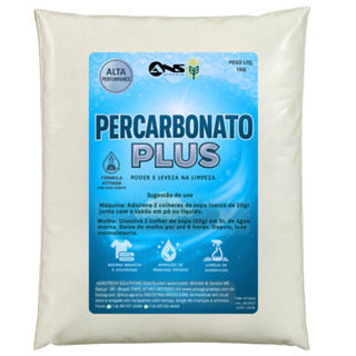 Percarbonato de Sódio Plus 1kg Alto Teor de Limpeza Marca ANS em Oferta na Shopee