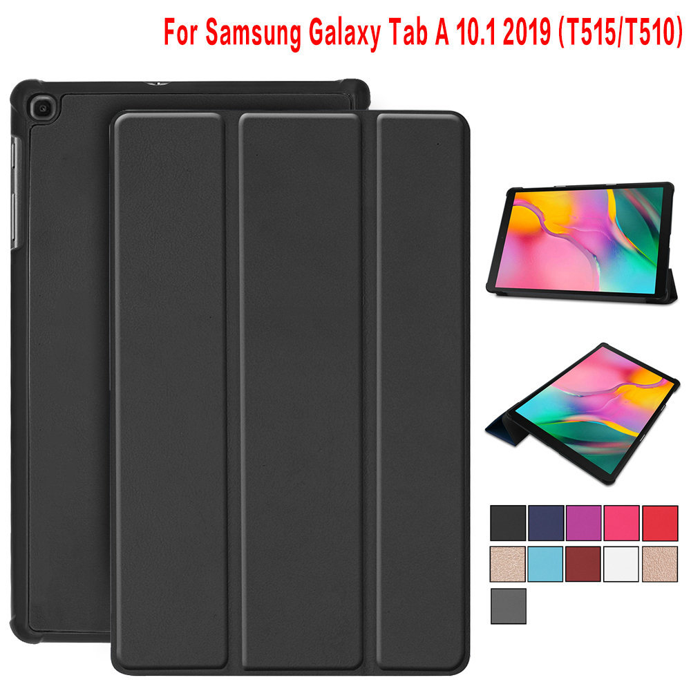 Capa Inteligente Para Samsung Galaxy Tab A 2019 SM-T510 T515 T510 T515 tablet Suporte 10.1'2019 Caso