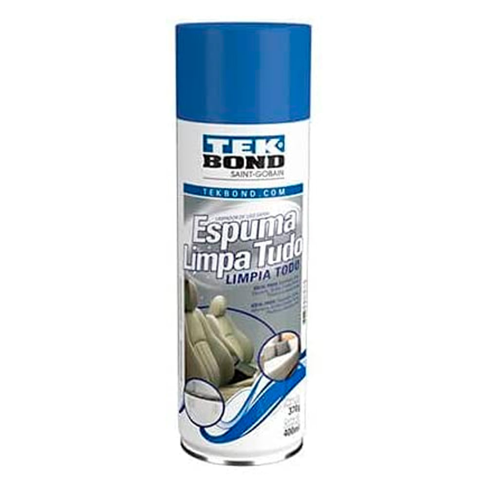 Espuma Limpa Tudo Tekbond Spray 370g em Oferta na Shopee