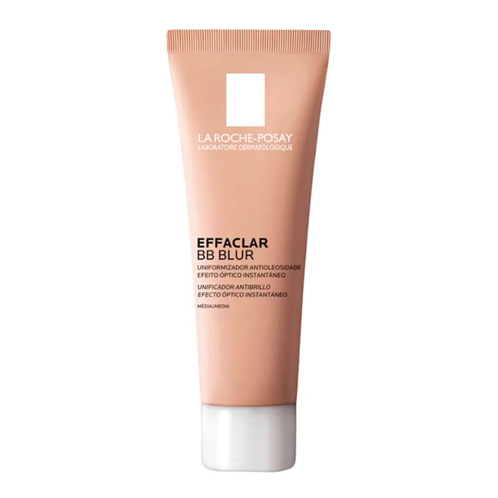 Effaclar BB Blur La Roche Posay Mousse Uniformizador Antioleosidade Cor Média 20ml em Oferta na Shopee
