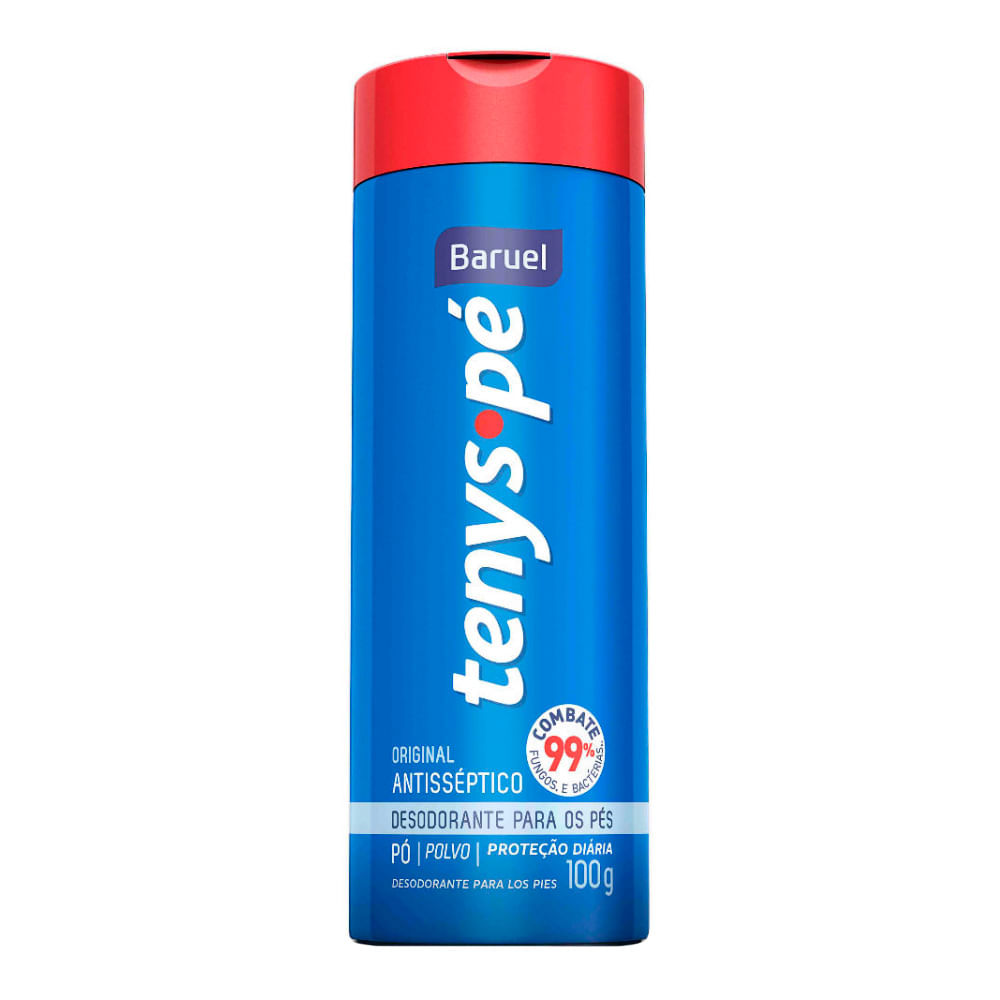 Tenys Pé Baruel Talco 100g em Oferta na Shopee
