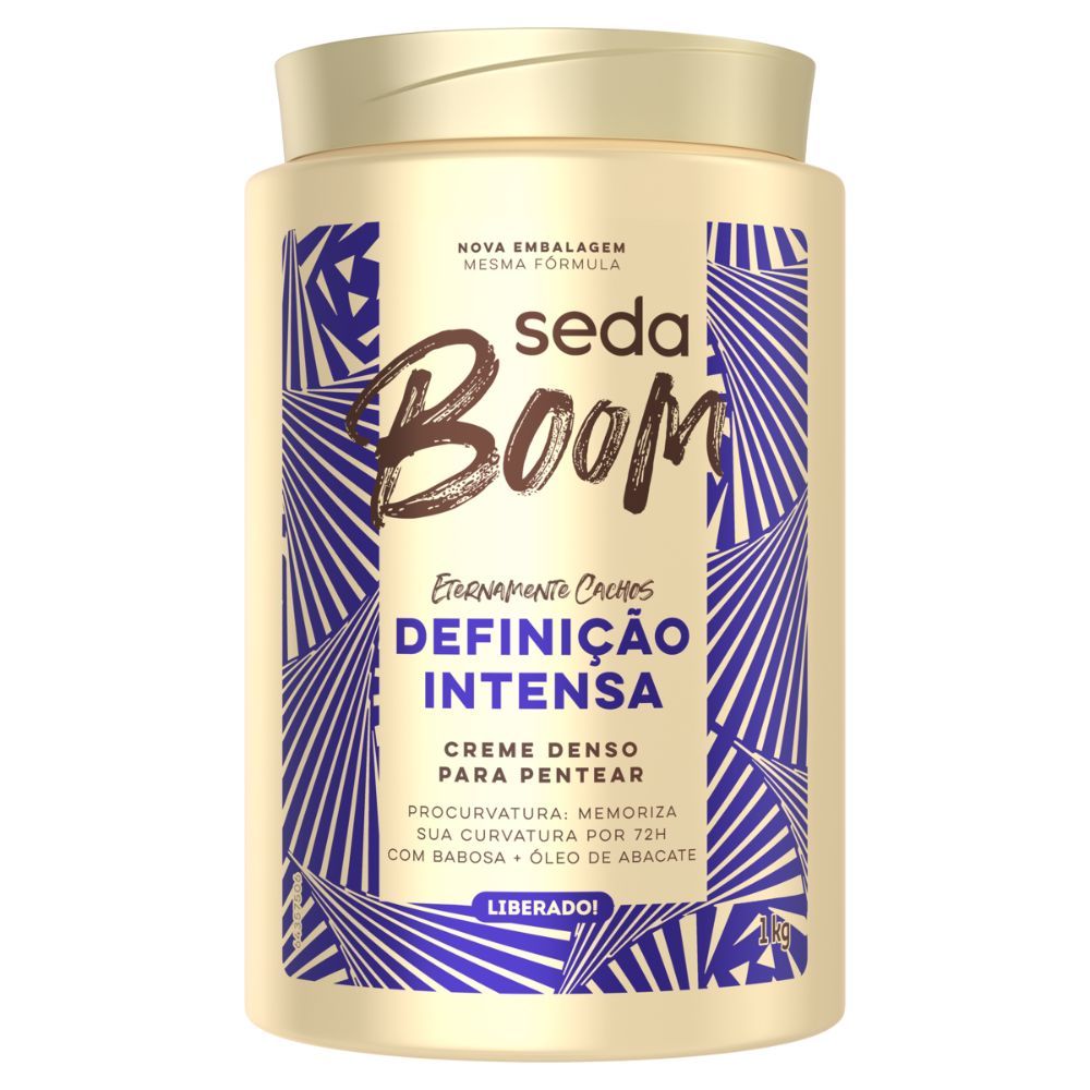 Creme para Pentear Seda Boom Definição Intensa 1kg em Oferta na Shopee
