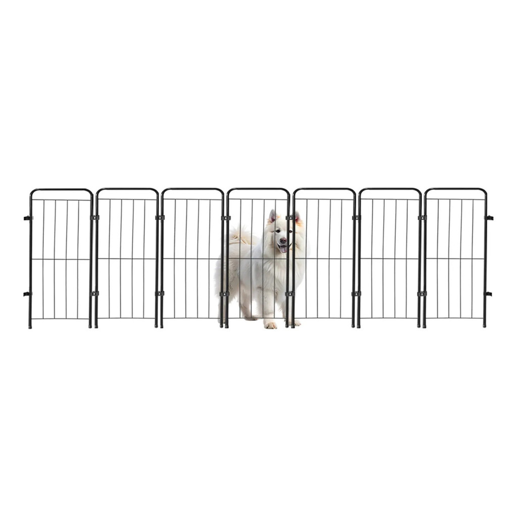 Cercado Grade 252x70cm 7 Módulos Segurança Pet Cães Cachorro