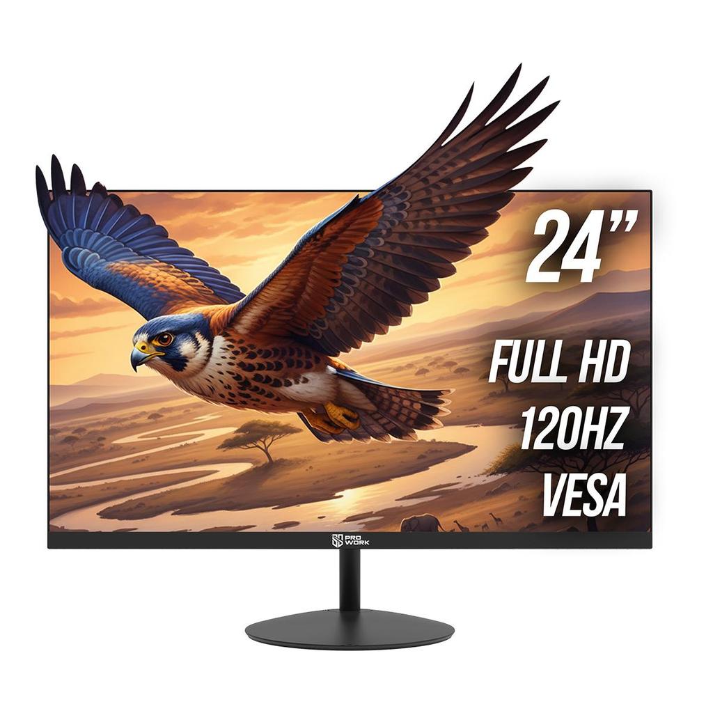 Monitor Safe Gamer ProWork 23,8" FHD 120Hz HDMI VGA Preto - em Oferta na Shopee