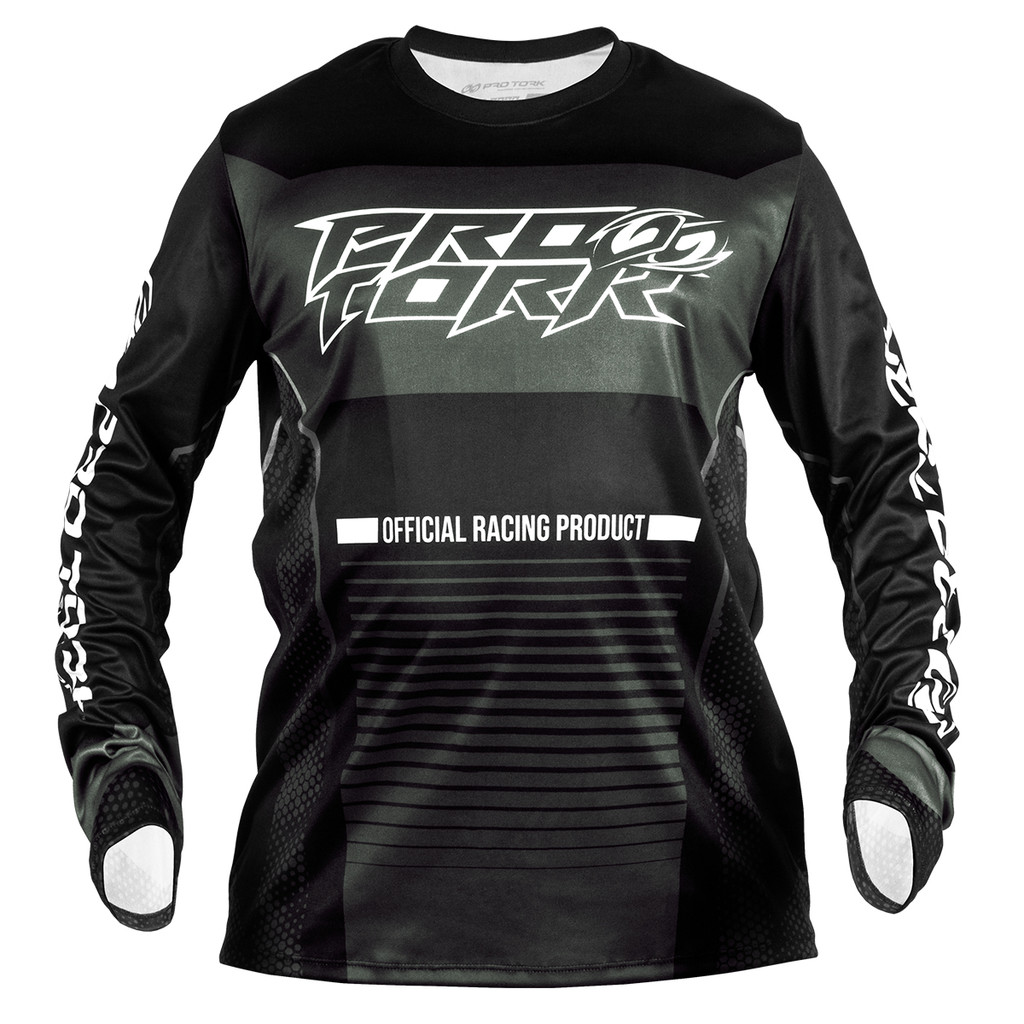Camisa Motocross Infantil Pro Tork Insane In Black 2026