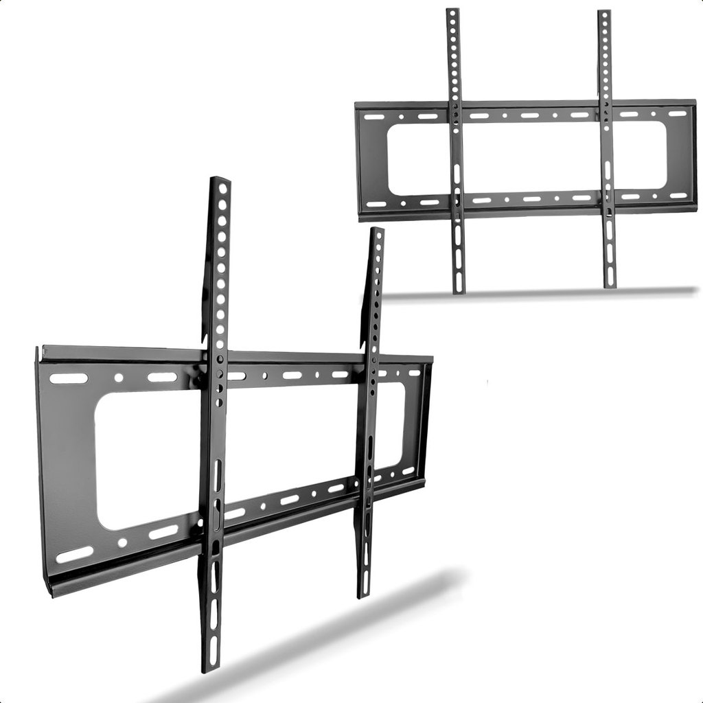 Suporte Parede Fixo TV 40 a 80 Compatível com LG Samsung Philips Lcd Led Smart Até 75kg