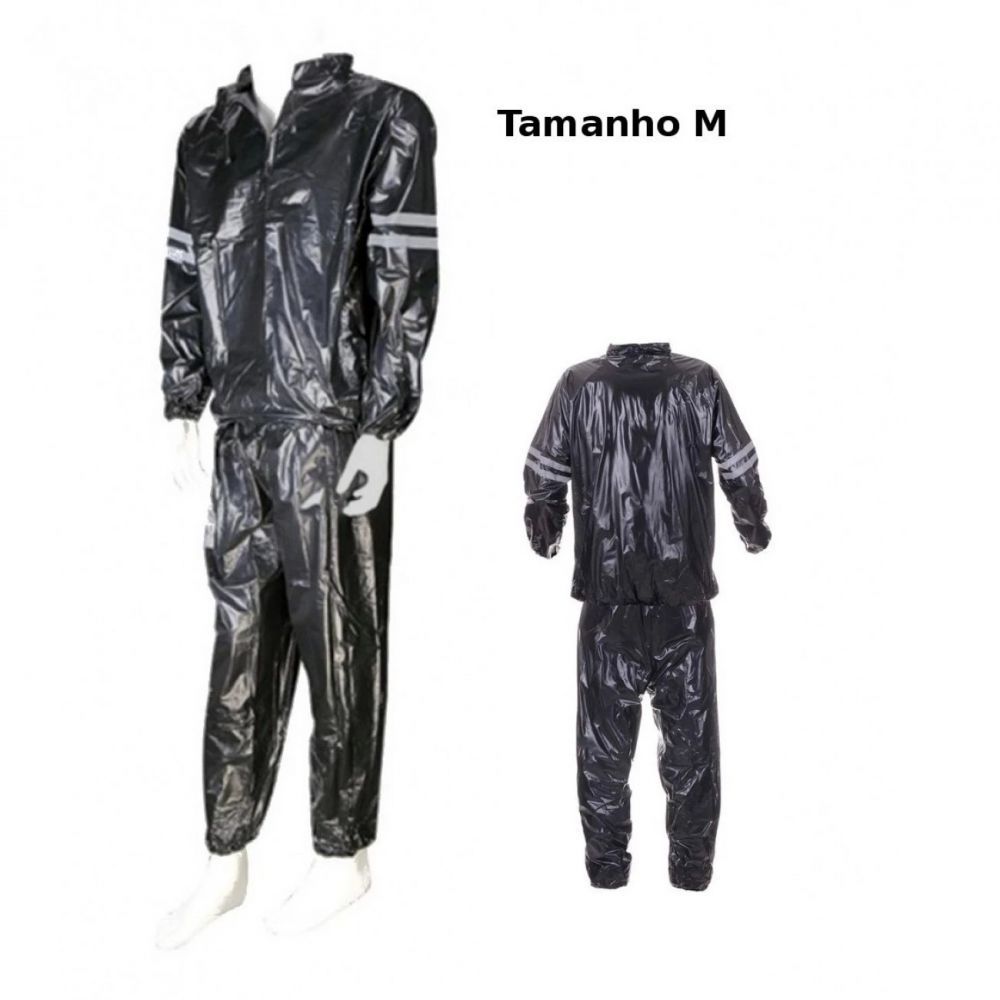 Conjunto Sauna Suit Treino Mma Boxe Crossfit Queima Caloria Vários Tamanhos
