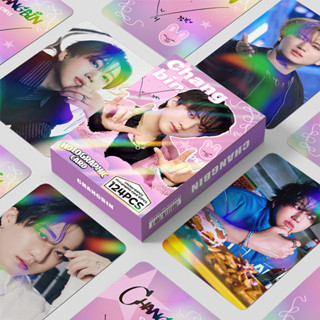 124 Pçs/Caixa Stray Kids ChangBin Photocards Holográfico LOMO Cartão KPOP Coleção De Adesivos em Oferta na Shopee