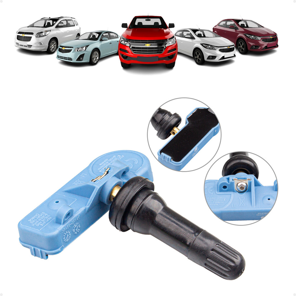 Sensor De Pressão Do Pneu Chevrolet Prisma 1.0 / 1.4 8V 2012 A 2019 Onix 1.0 / 1.4 8V 2012 A 2019 Cruze 1.8 2012 A 2016