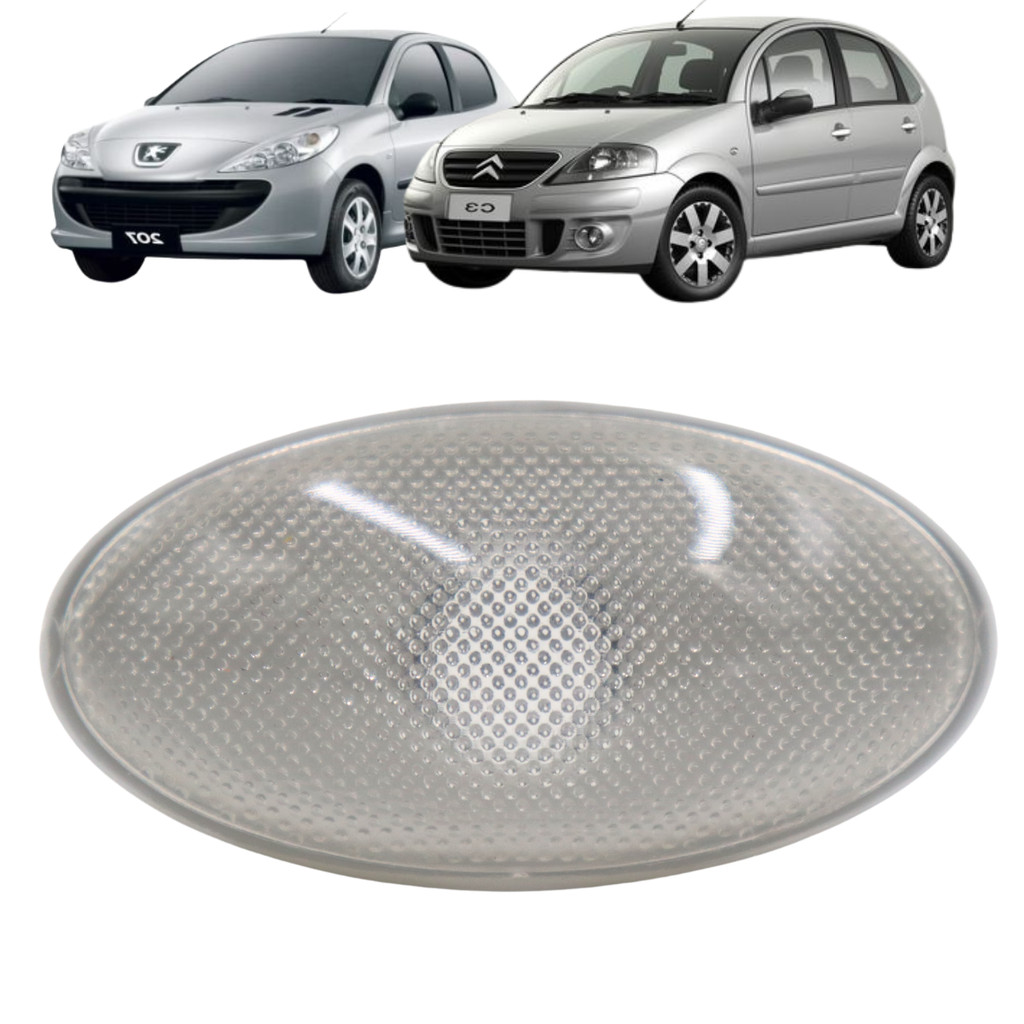 Lanterna Seta Pisca Lateral Cristal Citroen C3 2003 A 2011 Peugeot 206 1998 A 2012