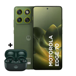 Kit Smartphone Motorola Edge 70 5G 256GB + Fone Bluetooth Moto Buds Loop