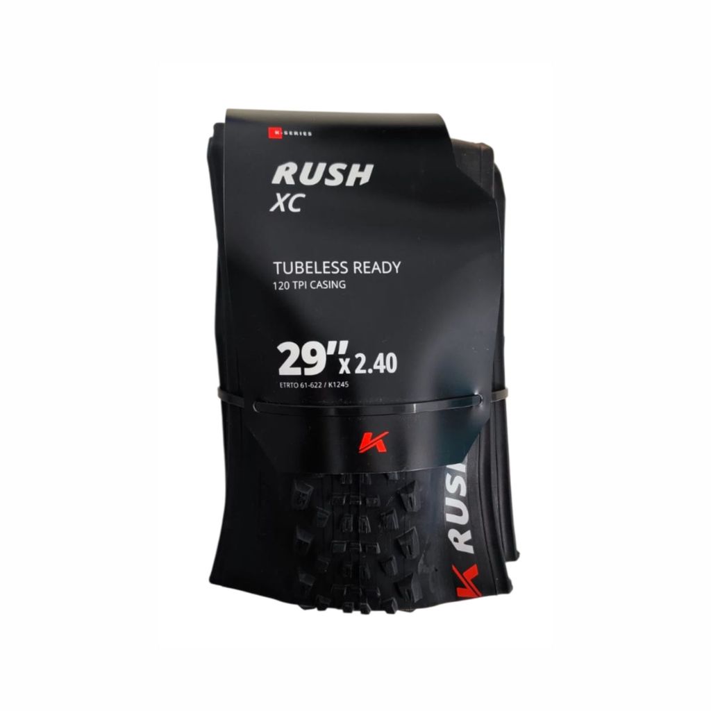 Pneu Mtb Kenda Rush Xc SCT 29x2.40 Kvl 120tpi Tbl Ready Pto