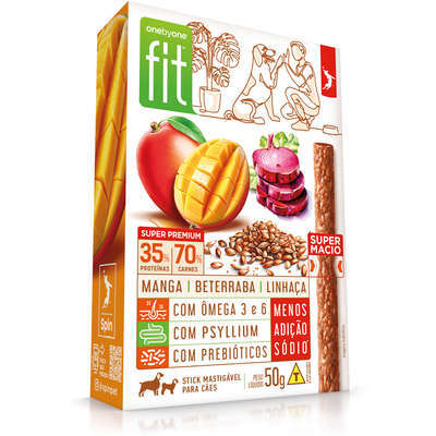 STICK FIT SPIN PET - 50G - MANGA + BETERRABA + LIN